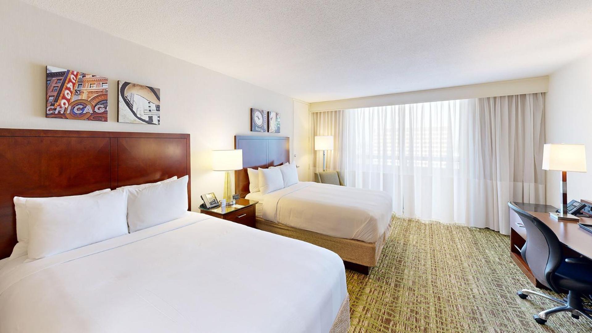 Marriott Chicago O'Hare Hotel Rosemont Buitenkant foto